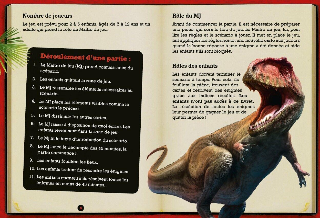 Escape Box: Dinosaures Page