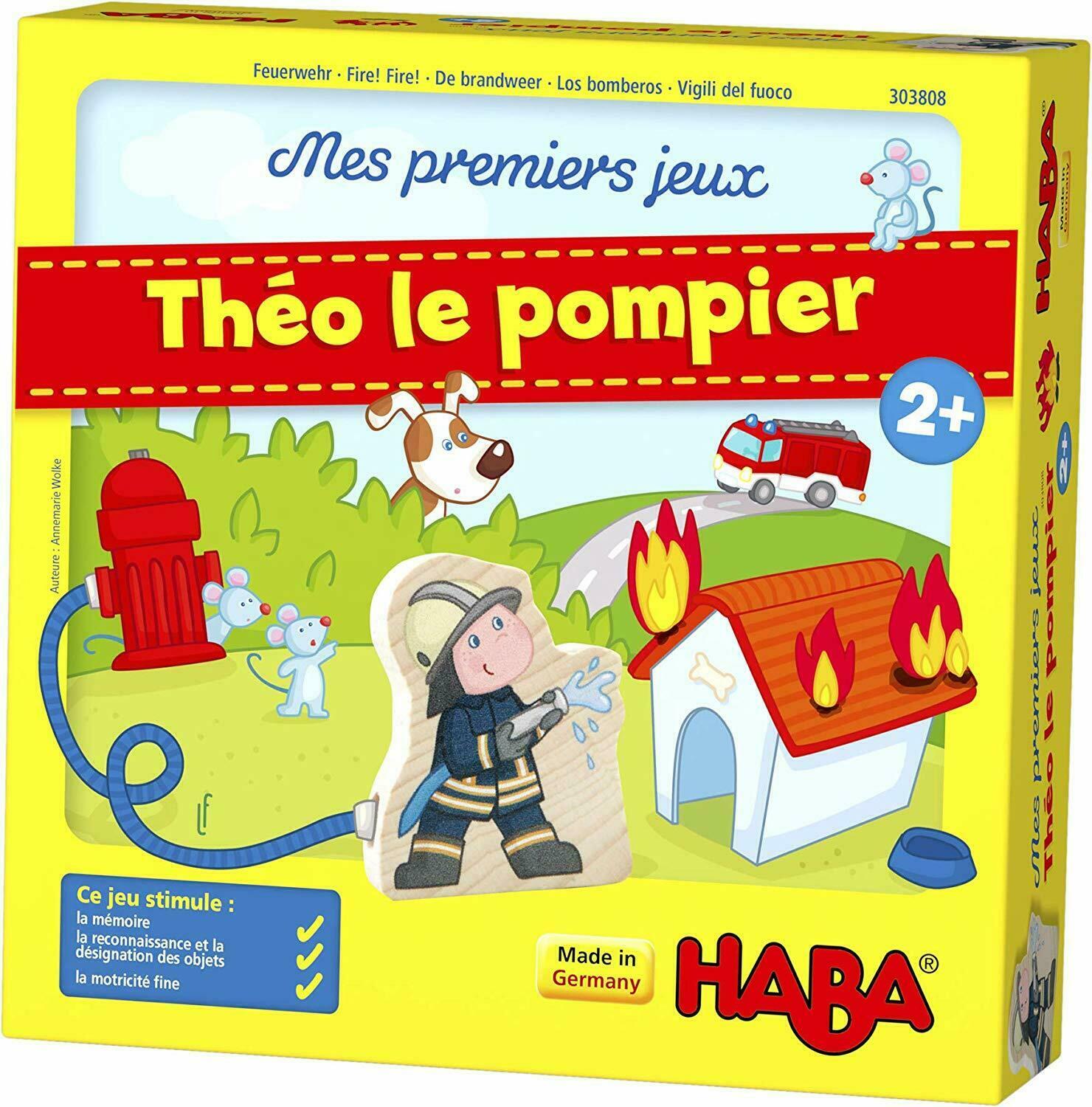 Mes Premiers Jeux: Théo le Pompier Cover 3d
