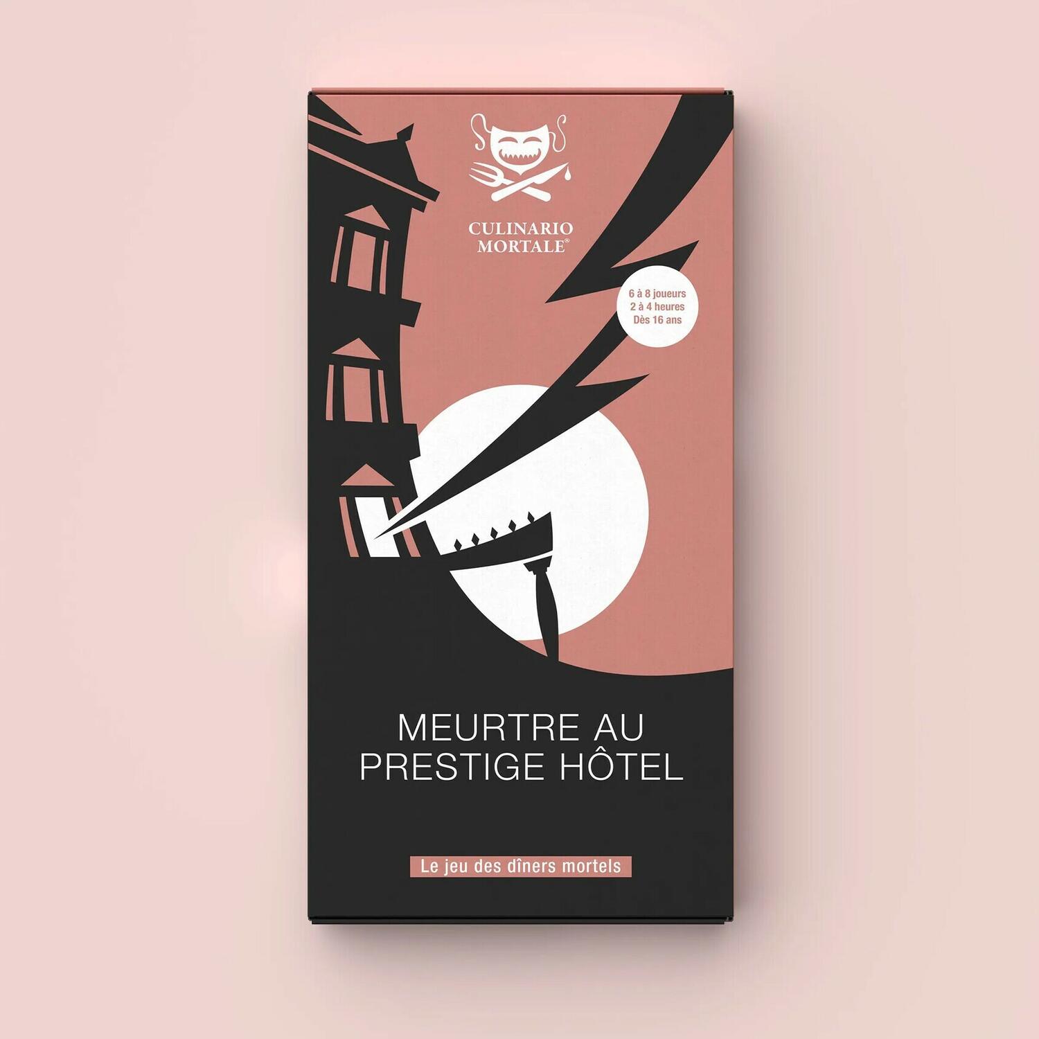 Culinario Mortale: Meurtre au Prestige Hôtel Cover 3d