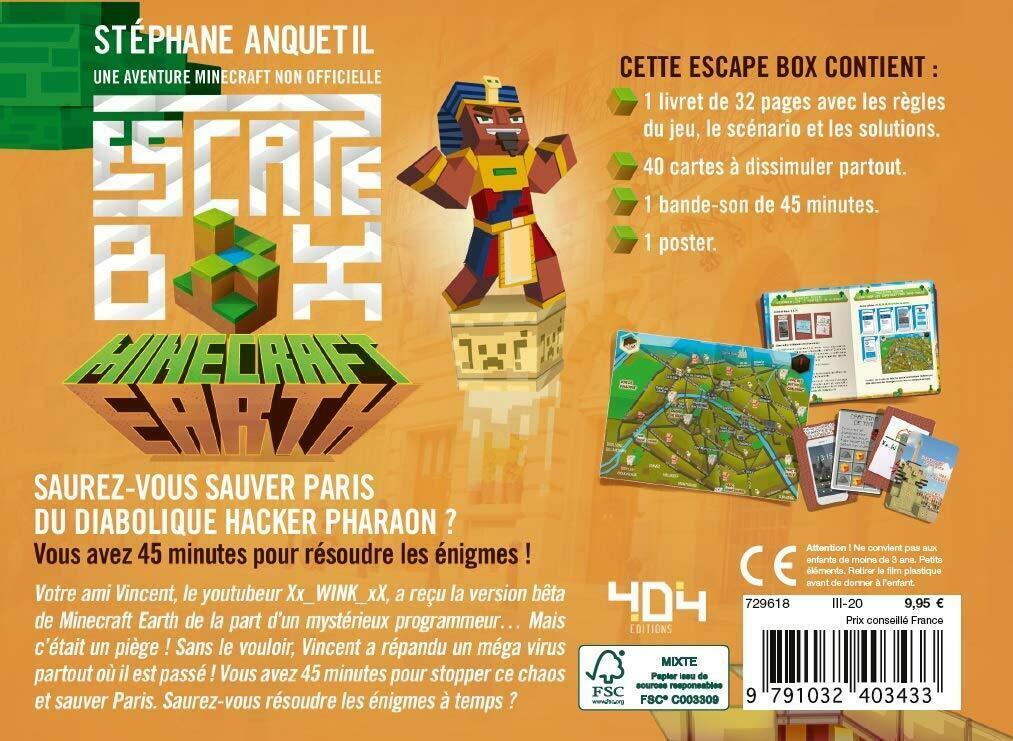 Escape Box: Minecraft Earth Back