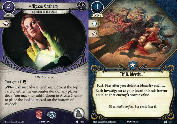 Horreur à Arkham: Le Jeu de Cartes - Aux Frontières du Visible Cartes