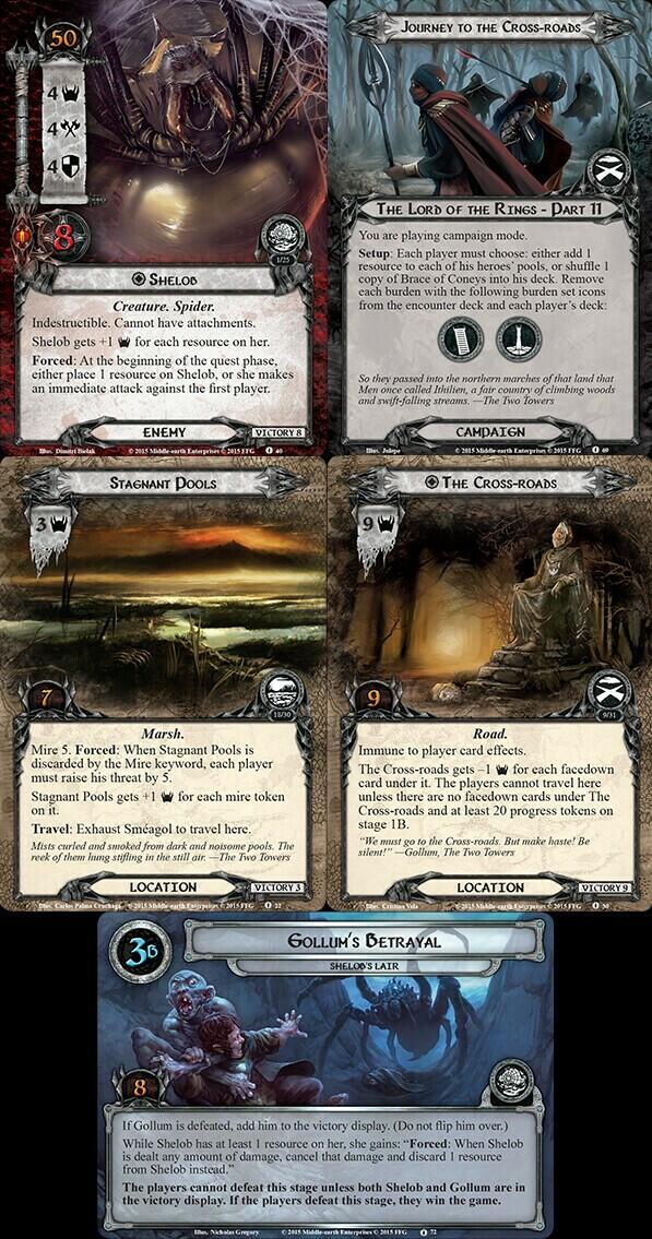 Le Seigneur des Anneaux: Le Jeu de Cartes - La Terre de l'Ombre Cartes