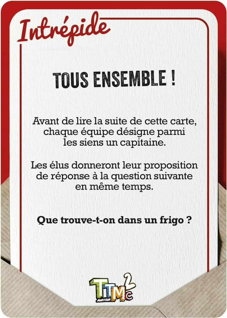 TTMC 2: Tu te Remets Combien ? Carte