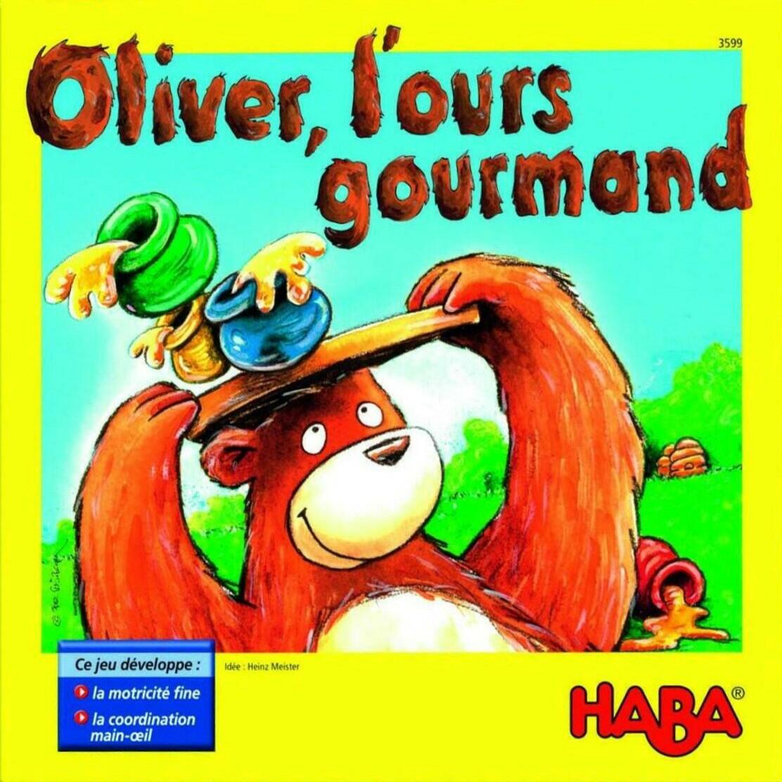 Oliver, l'Ours Gourmand Cover