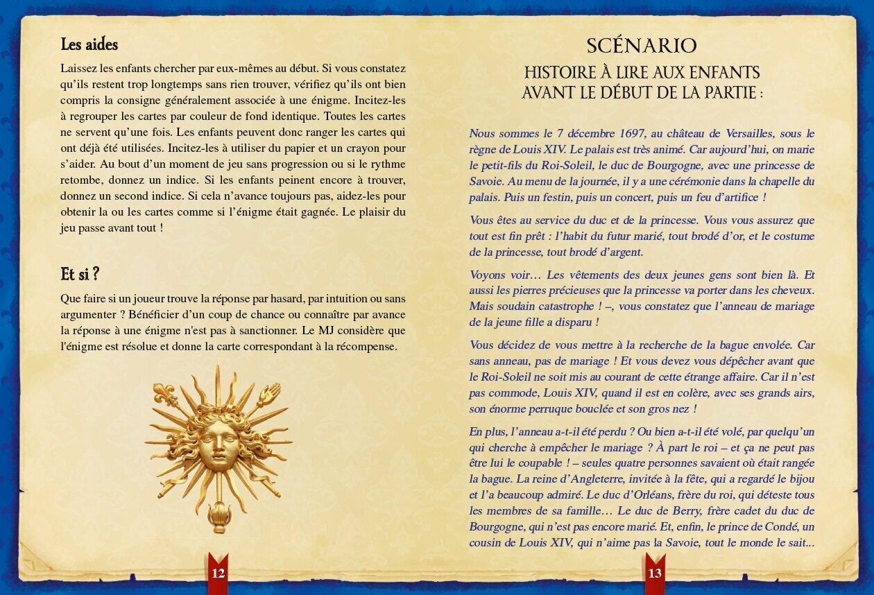 Escape Box: La Cour du Roi Page