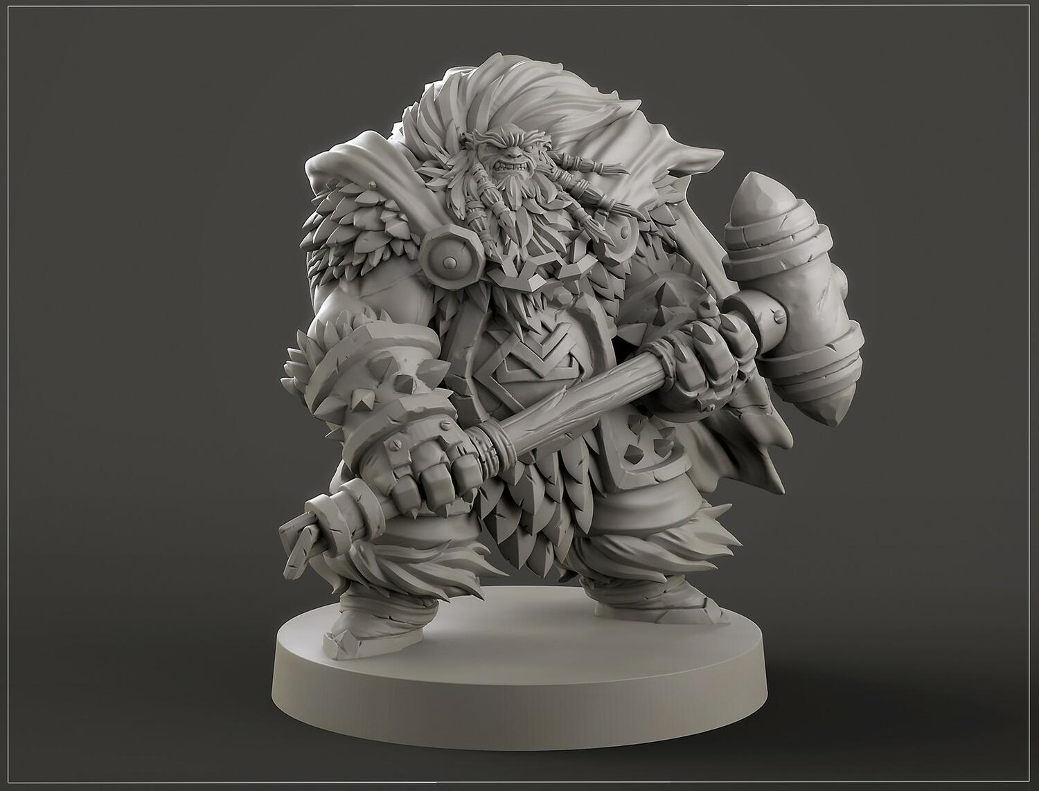 Clash of Rage Figurine