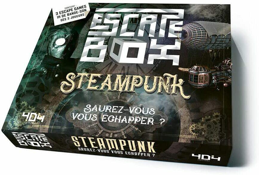 Escape Box: Steampunk Cover 3d