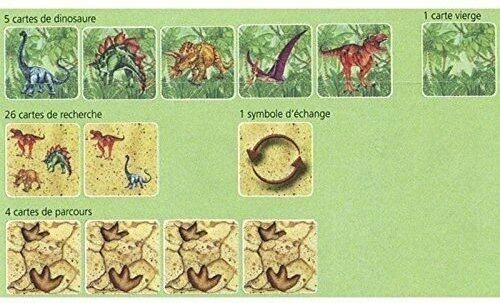 Dino Poursuite Cartes