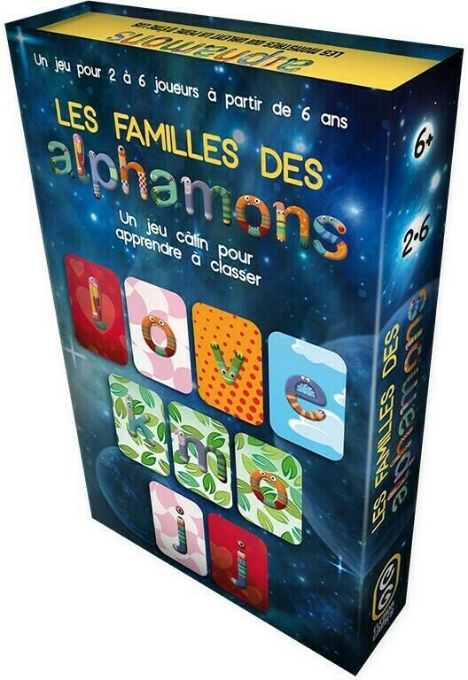 Les Familles des Alphamons Cover 3d
