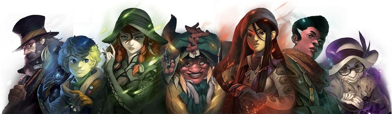 Obscurio Personnages