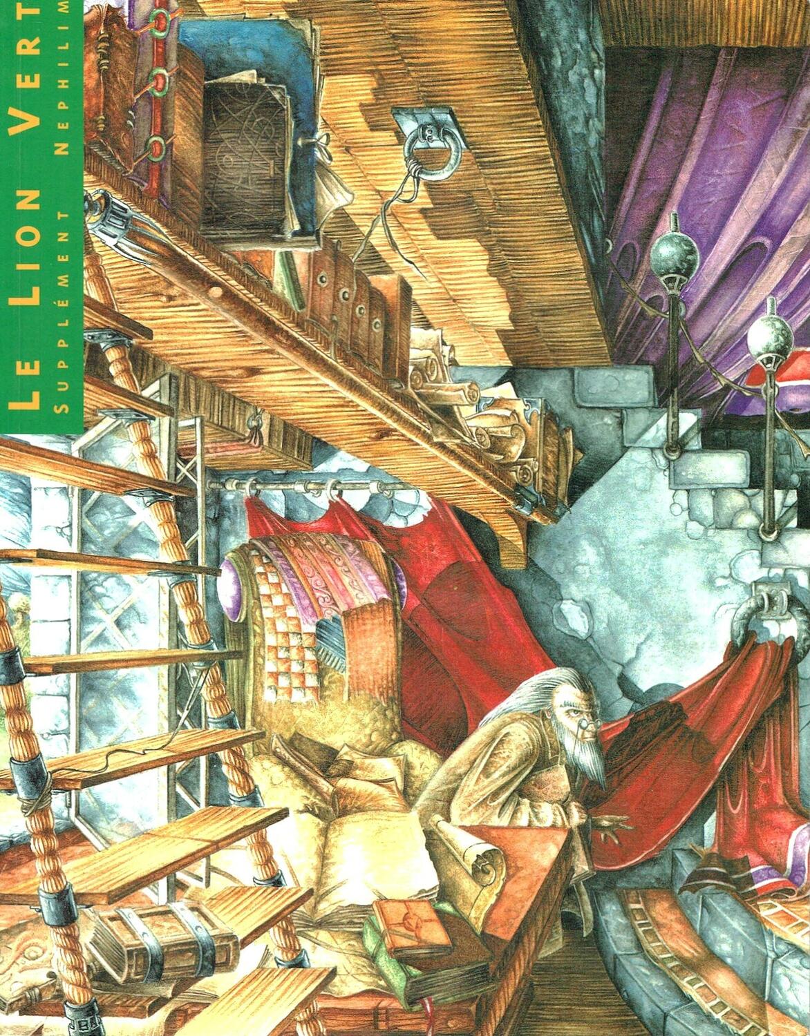 Nephilim: Le Lion Vert Cover