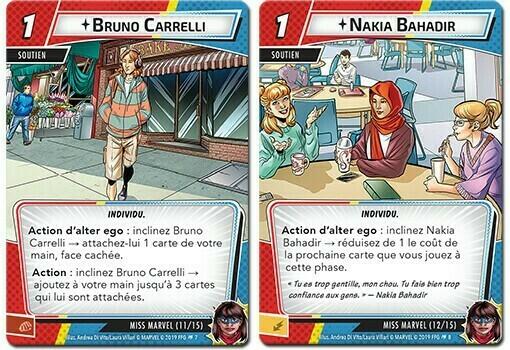 Marvel Champions: Le Jeu de Cartes - Ms. Marvel Cartes
