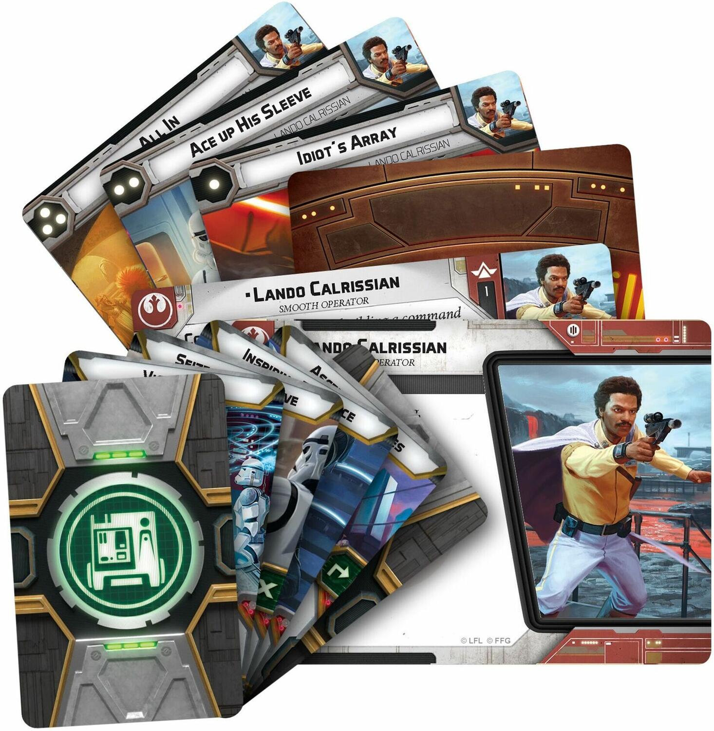 Star Wars: Légion - Lando Calrissian Eclate
