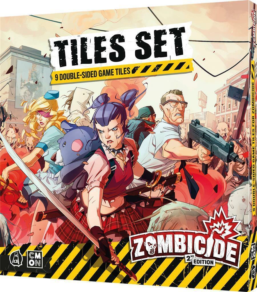 Zombicide: 2nd Édition - Tiles Set Cover 3d