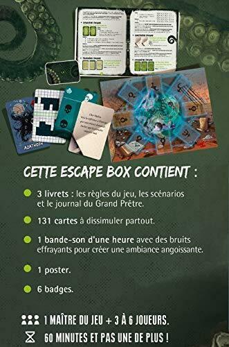 Escape Box: Chtulhu Contenu