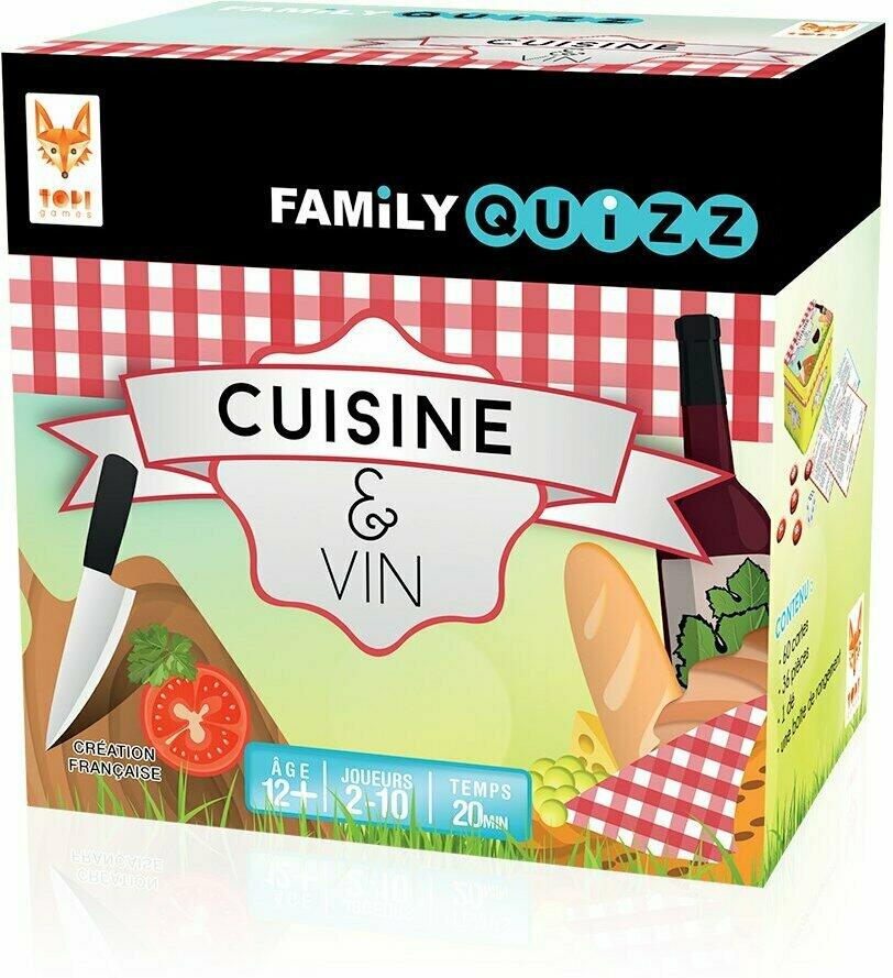 Family Quizz: Cuisine & Vin Cover 3d