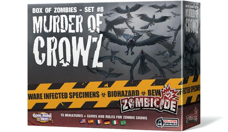 Zombicide: Box of Zombies Set #8 - Murder of Crowz Cover 3d