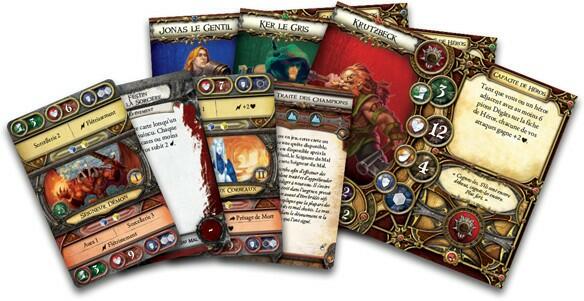 Descent: Voyages Dans les Ténèbres (Seconde Édition) - Le Traité des Champions Cartes