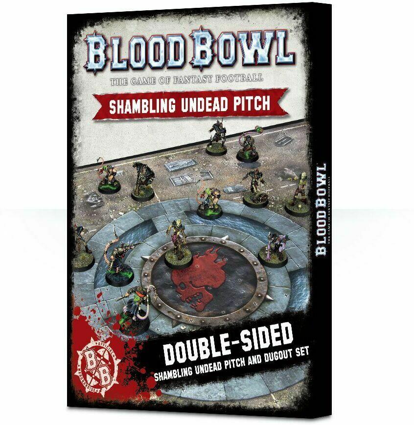 Blood Bowl: The Game of Fantasy Football - Shambling Undead Pitch Cover 3d