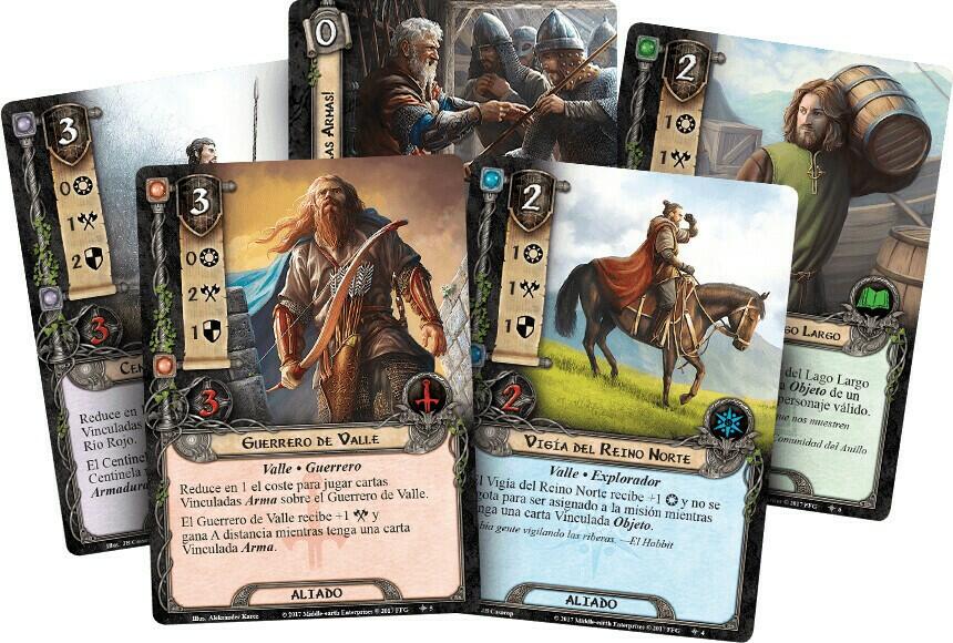 Le Seigneur des Anneaux: Le Jeu de Cartes - Les Terres Sauvages du Rhovanion Cartes