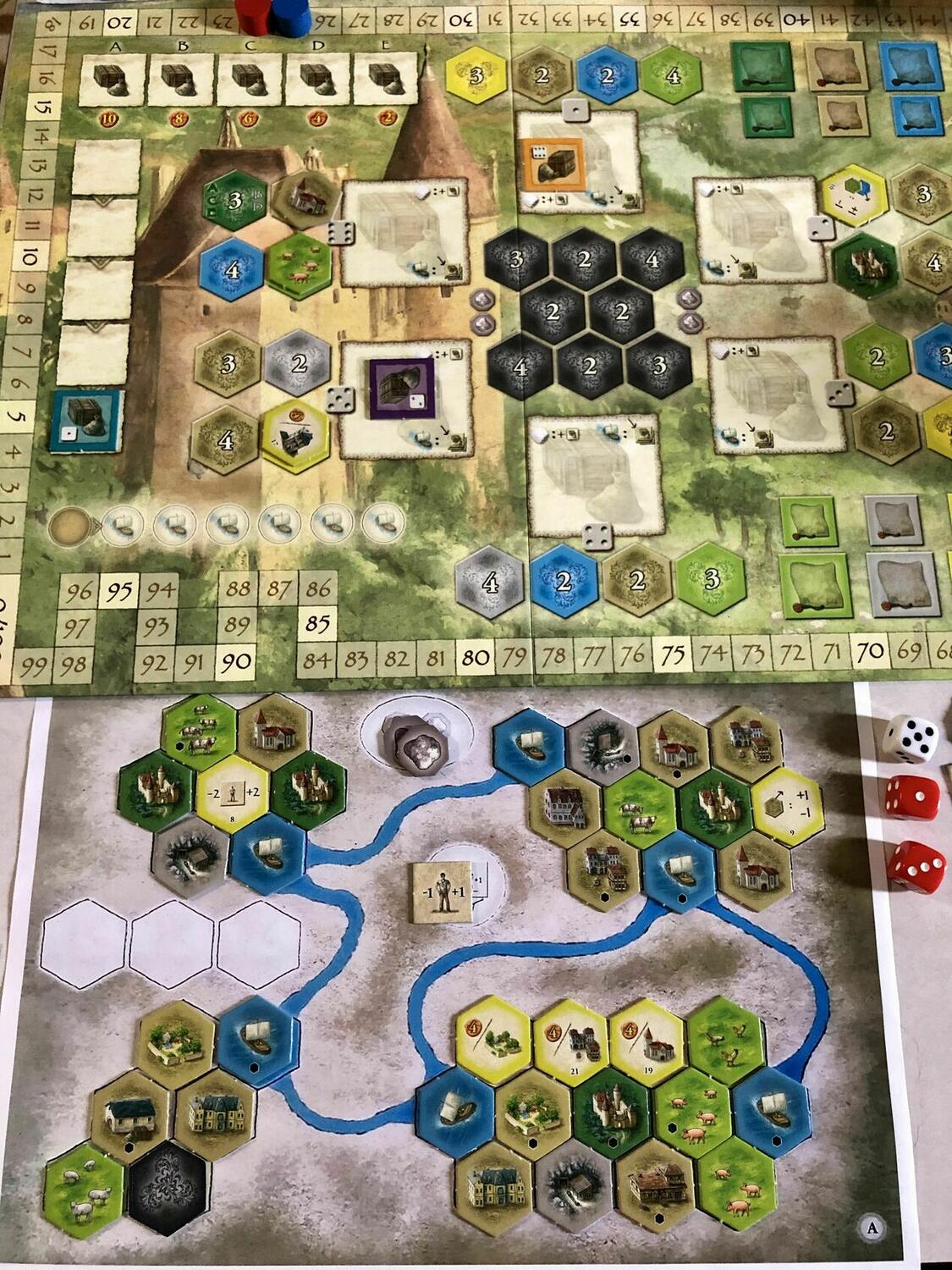 Les Châteaux de Bourgogne: Extension 10 - Solo Eclate