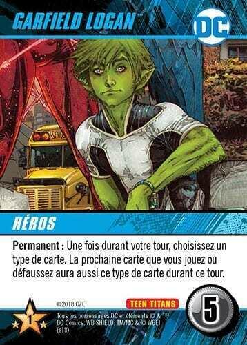 DC Comics: Deck-Building Game - Teen Titans Carte