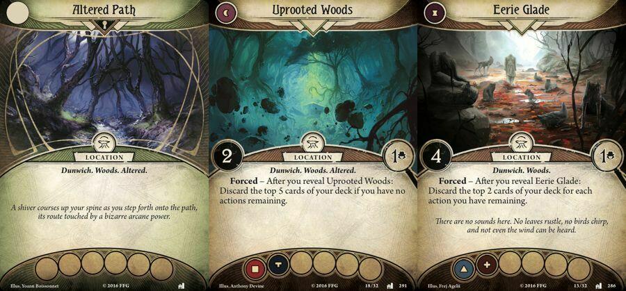 Horreur à Arkham: Le Jeu de Cartes - Là où le Destin Attend Cartes