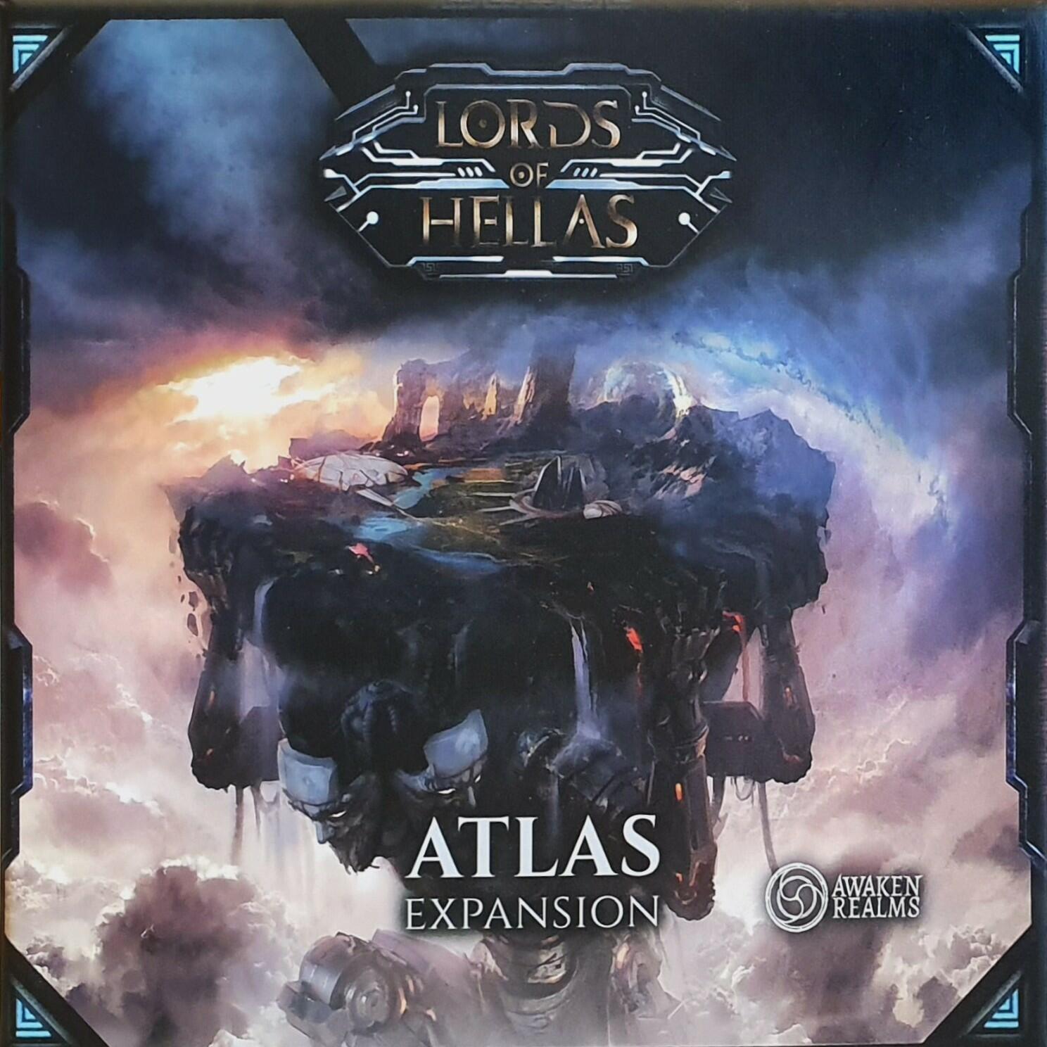 Lords of Hellas: Atlas Cover