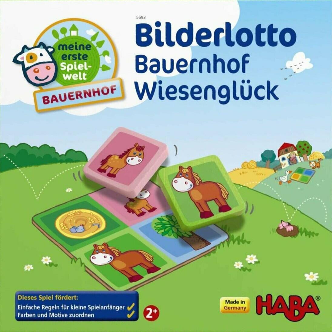 Bilderlotto: Bauernhof Wiesenglück Cover