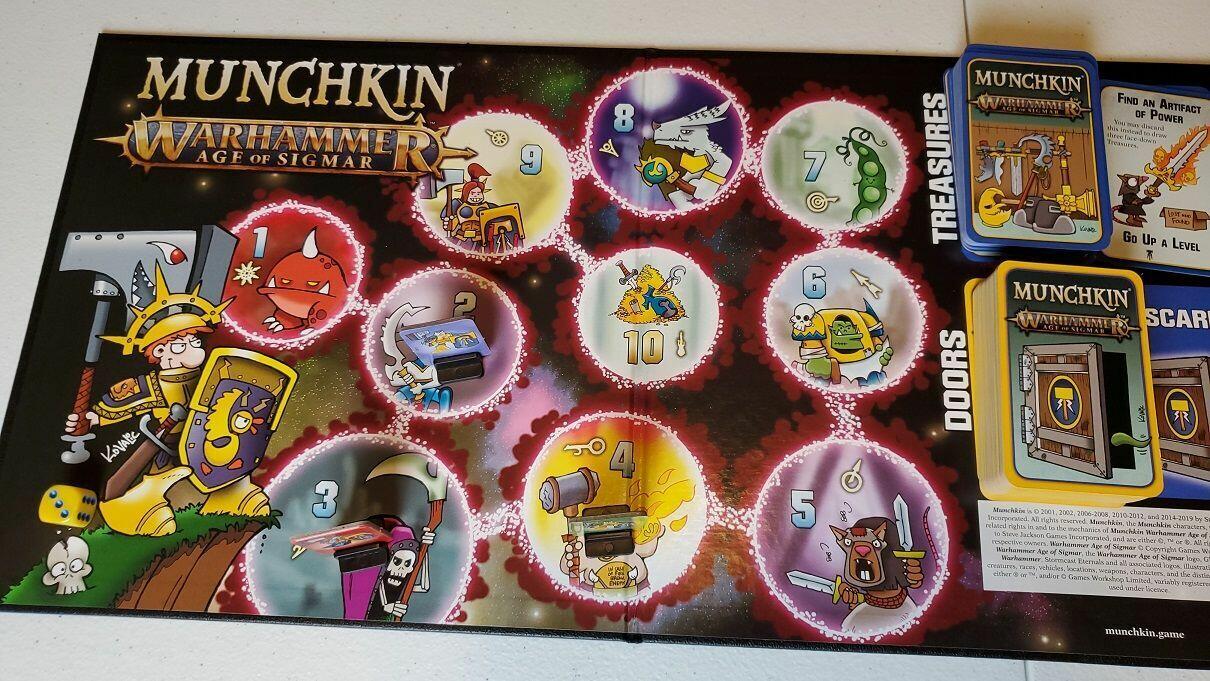 Munchkin: Warhammer - Age of Sigmar Eclate