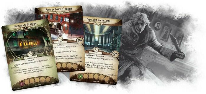 Horreur à Arkham: Le Jeu de Cartes - Les Fils du Destin Cartes