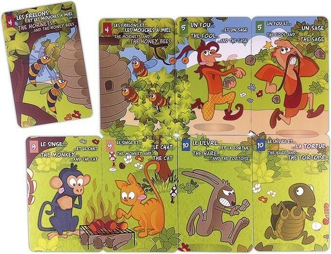 Misti'zzle: Des Fables de la Fontaine (Braille) Cartes