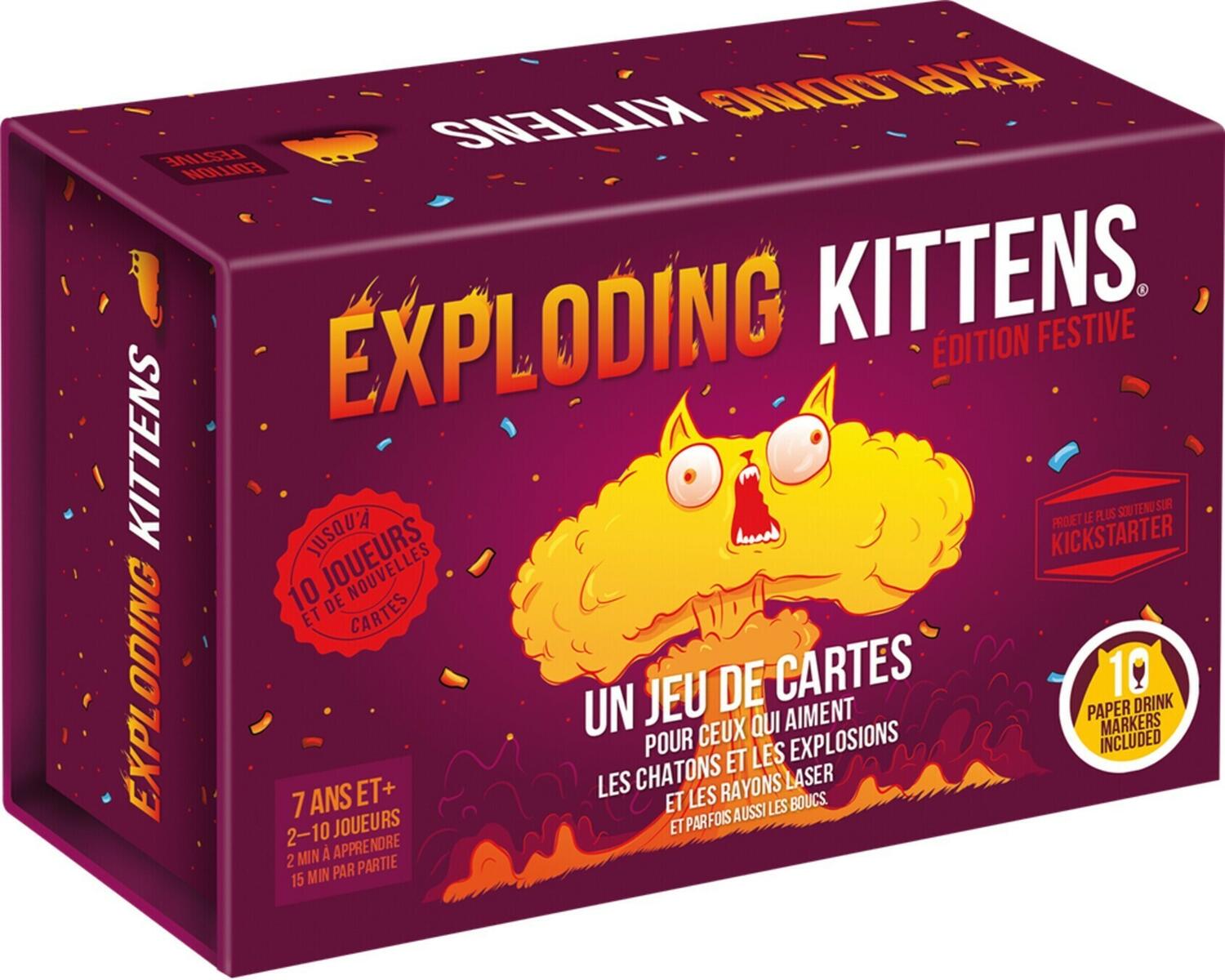 Exploding Kittens: Édition Festive Cover 3d