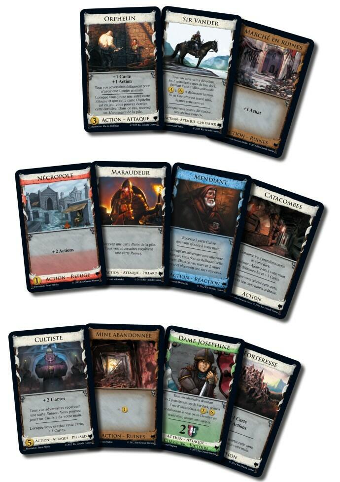 Dominion: L’Age des Ténèbres Cartes