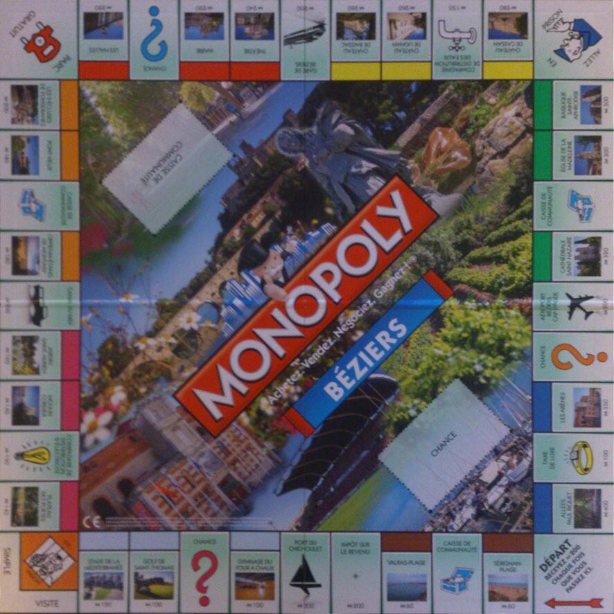 Monopoly: Béziers Plateau
