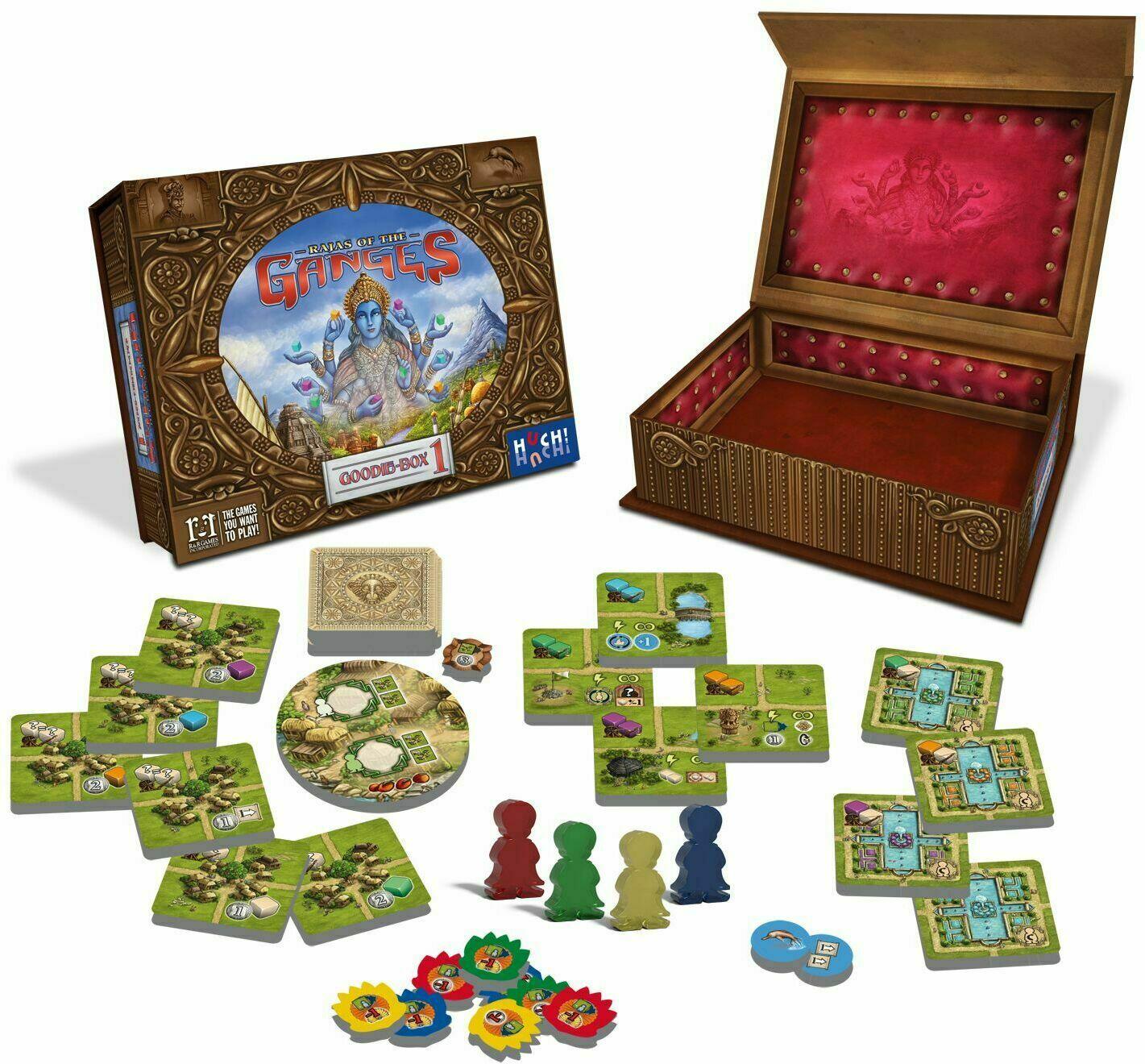 Rajas of the Ganges: Goodie Box 1 Eclate