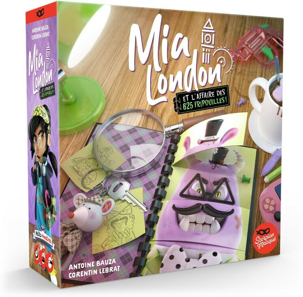 Mia London et l'Affaire des 625 Fripouilles Cover 3d