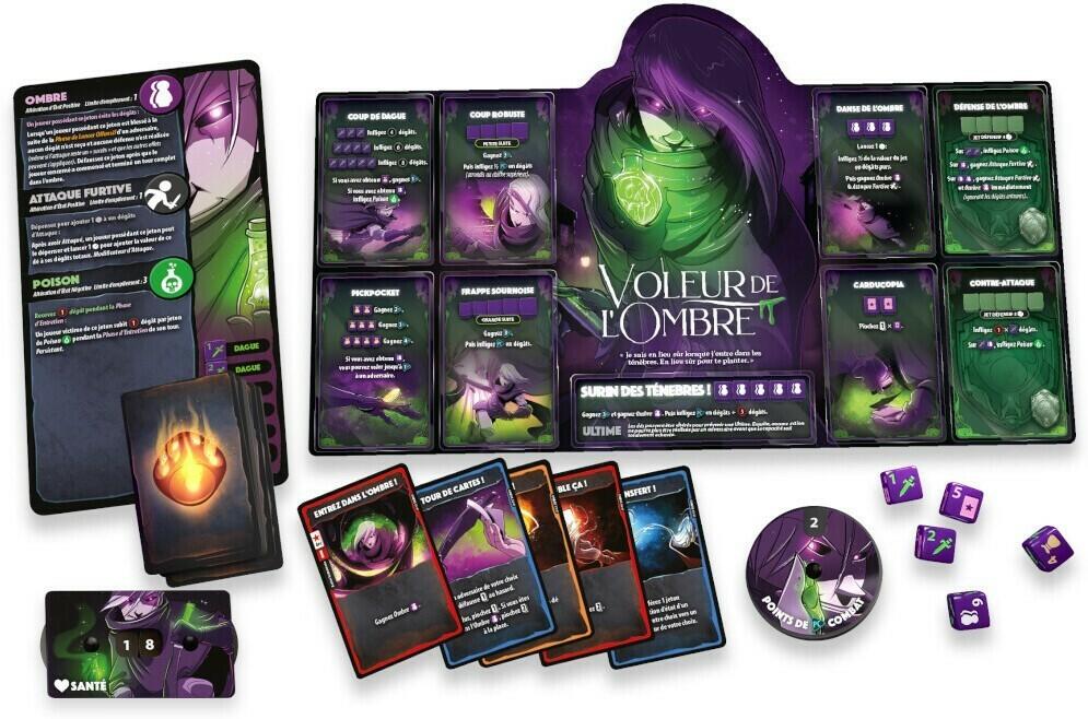 Dice Throne: Saison 1 - Pyromancienne vs Voleur de l'Ombre Eclate