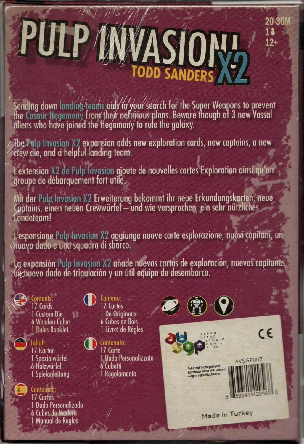 Pulp Invasion: X2 Back