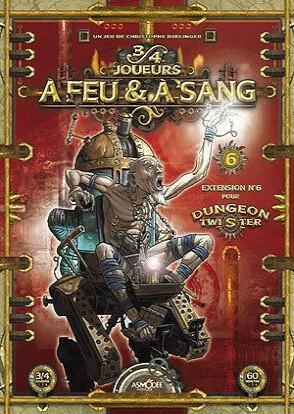 Dungeon Twister: À Feu & À Sang Cover