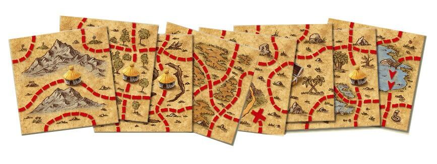 Brains: Chasse aux Trésors Tuiles