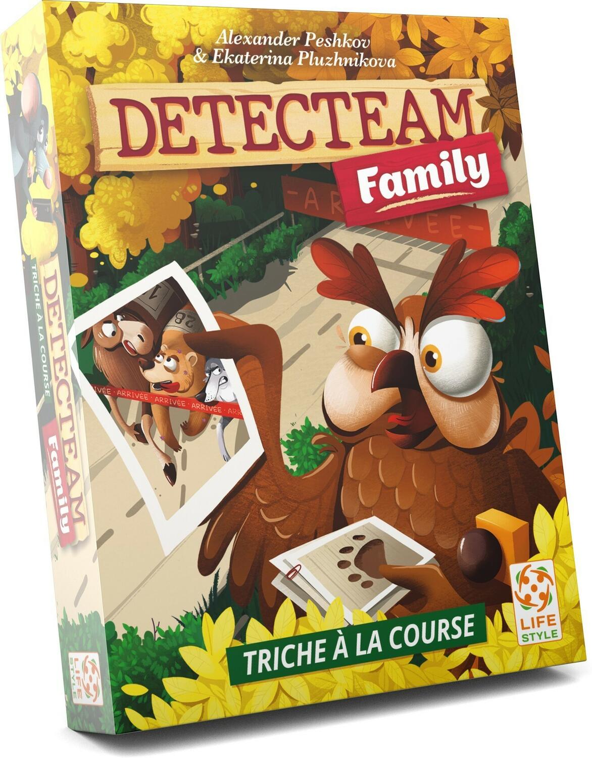 Detecteam: Family - Triche à la Course Cover 3d
