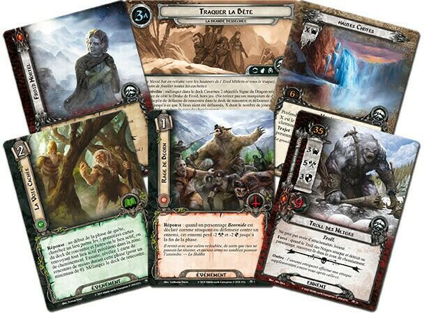 Le Seigneur des Anneaux: Le Jeu de Cartes - La Brande Desséchée Cartes