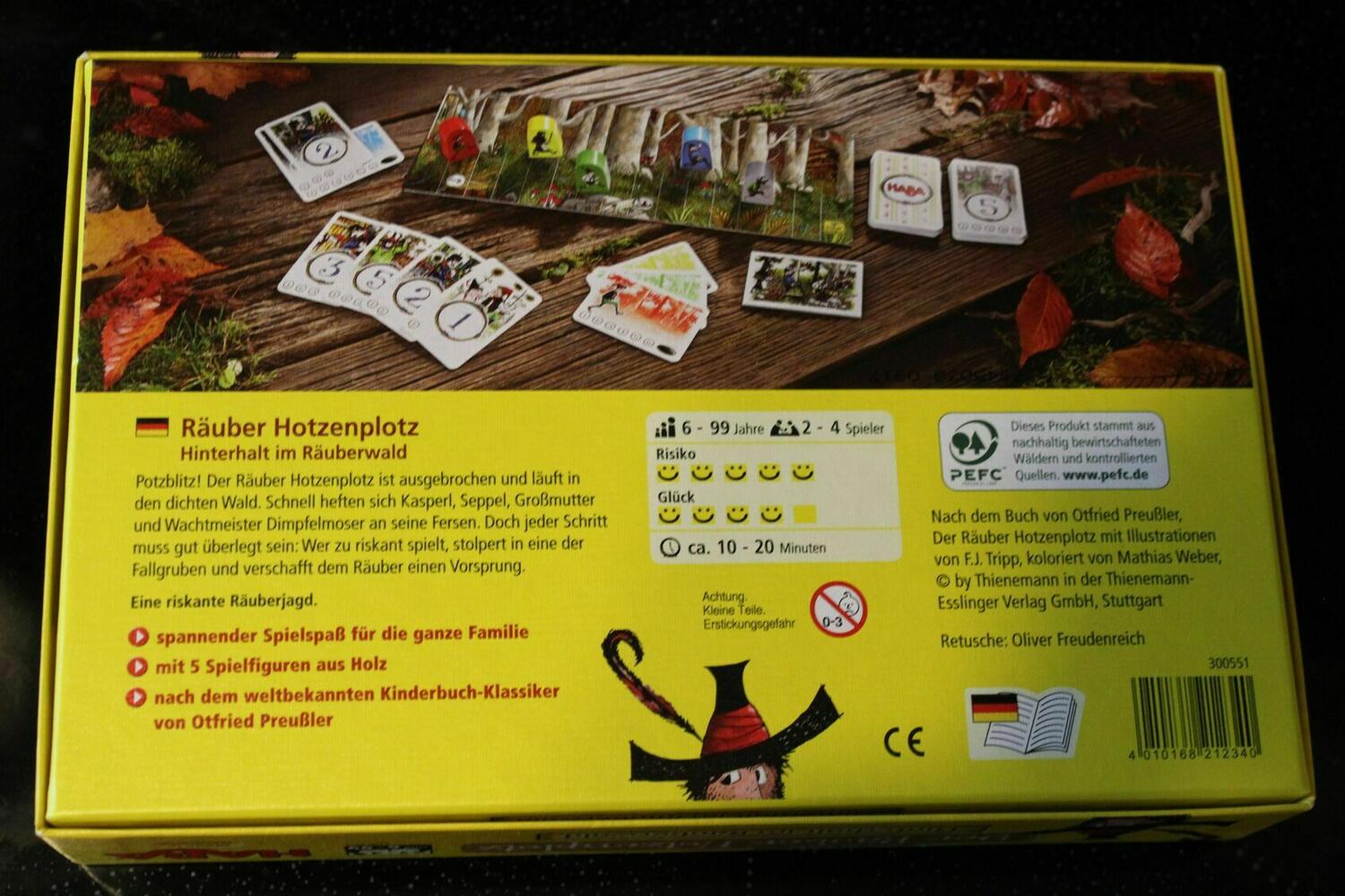 Der Räuber Hotzenplotz: Hinterhalt im Räuberwald Back 3d