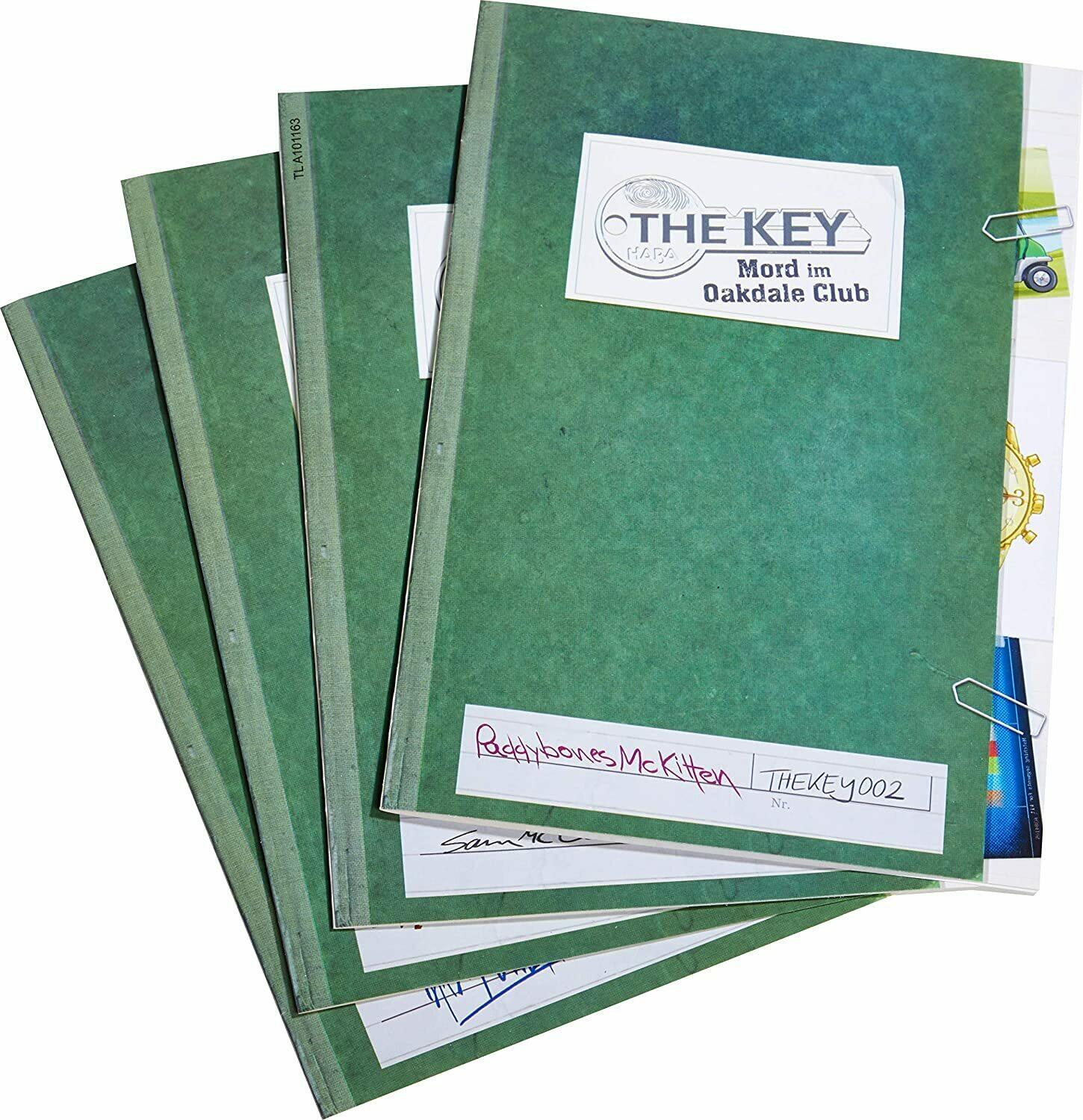 The Key: Meurtres au Golf d'Oakdale Livrets