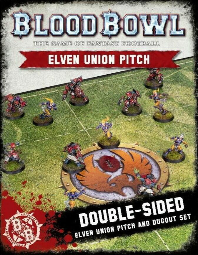 Blood Bowl: The Game of Fantasy Football - Elven Union Pitch Cover