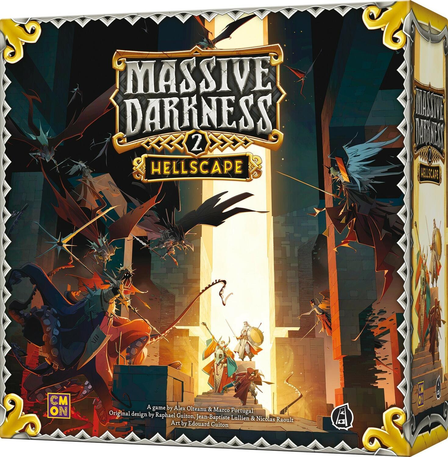 Massive Darkness 2: Hellscape Cover 3d