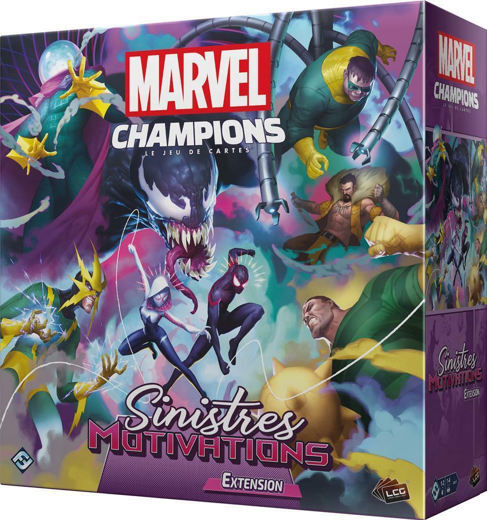 Marvel Champions: Le Jeu de Cartes - Sinistres Motivations Cover 3d