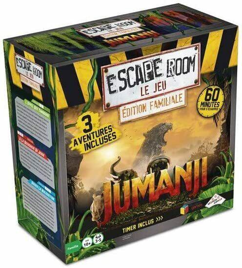Escape Room: Le Jeu - Jumanji Cover 3d