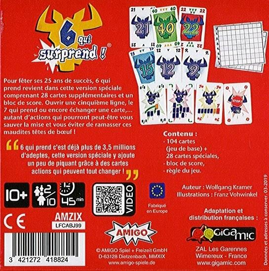 6 Qui Surprend ! Back